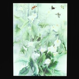 Integrierte moderne zeitgenössische moderne zeitgenössische Malerei-Funktion für Ambient Light Wandleuchten