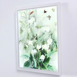 Integrierte moderne zeitgenössische moderne zeitgenössische Malerei-Funktion für Ambient Light Wandleuchten