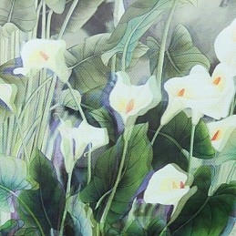 Integrierte moderne zeitgenössische moderne zeitgenössische Malerei-Funktion für Ambient Light Wandleuchten