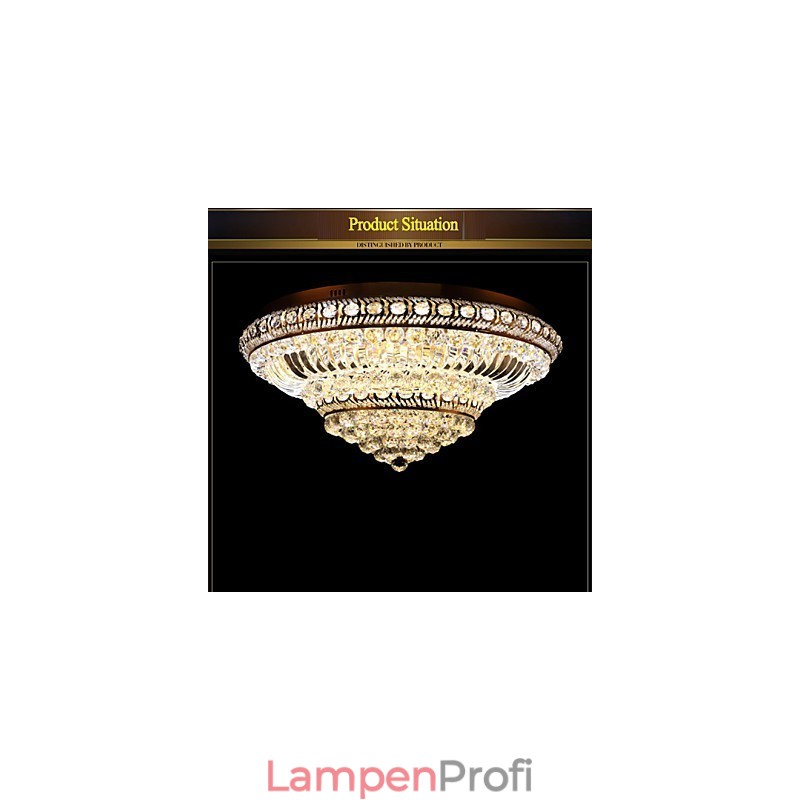 Moderne Luxus Kristall Deckenleuchte Absorbieren Kuppel Licht Durchmesser 60CM