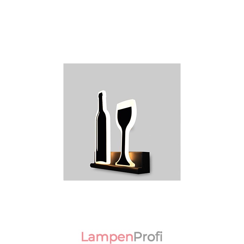 Integrierte moderne zeitgenössische moderne zeitgenössische Malerei-Funktion für Ambient Light Wandleuchten