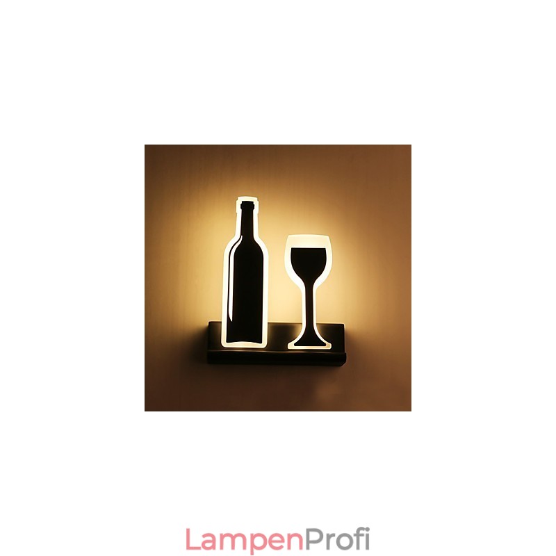 Integrierte moderne zeitgenössische moderne zeitgenössische Malerei-Funktion für Ambient Light Wandleuchten