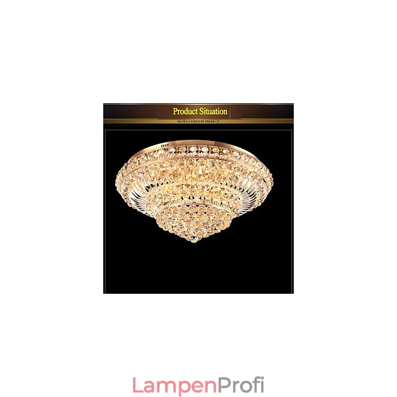 Moderne Luxus Kristall Deckenleuchte Absorbieren Kuppel Licht Durchmesser 60CM