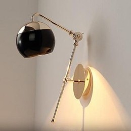 Moderne minimalistische kreative Wandleuchte Wohnzimmer Schlafzimmer Studie Charakter der Glas-Designer-Wandleuchte