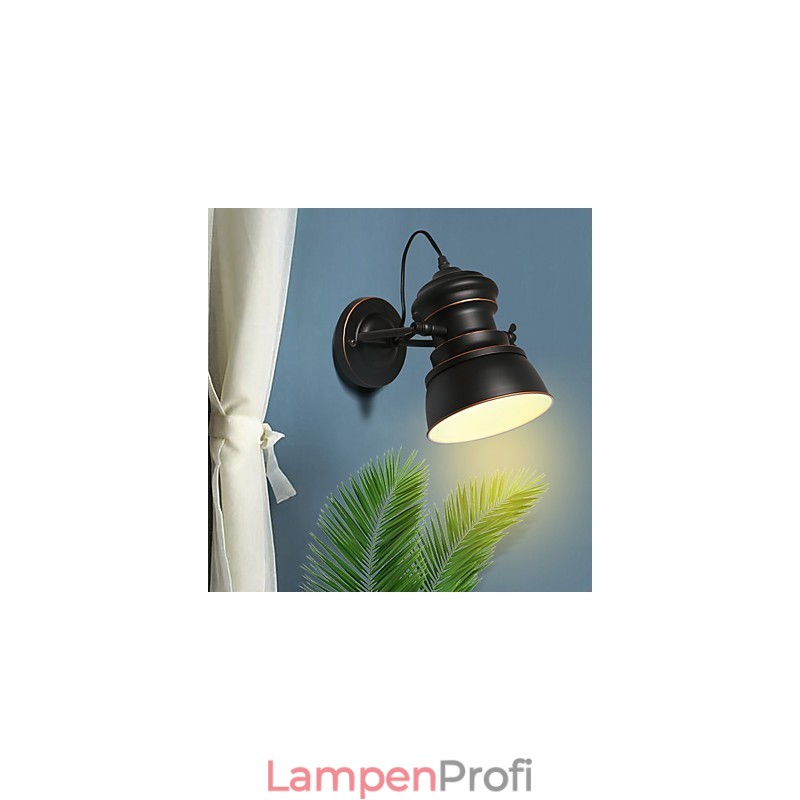Vintage Metall Wandleuchten Industrielle Wandleuchte Einfachheit Lampe für Cafe Club Bar Beleuchtung