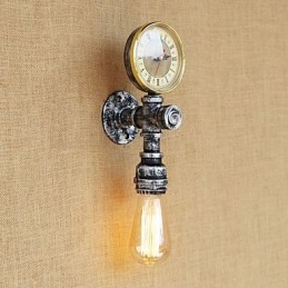 Einfache Country Retro-Malerei-Funktion für Mini-Stil Umgebungslicht Wandleuchten Wandleuchte