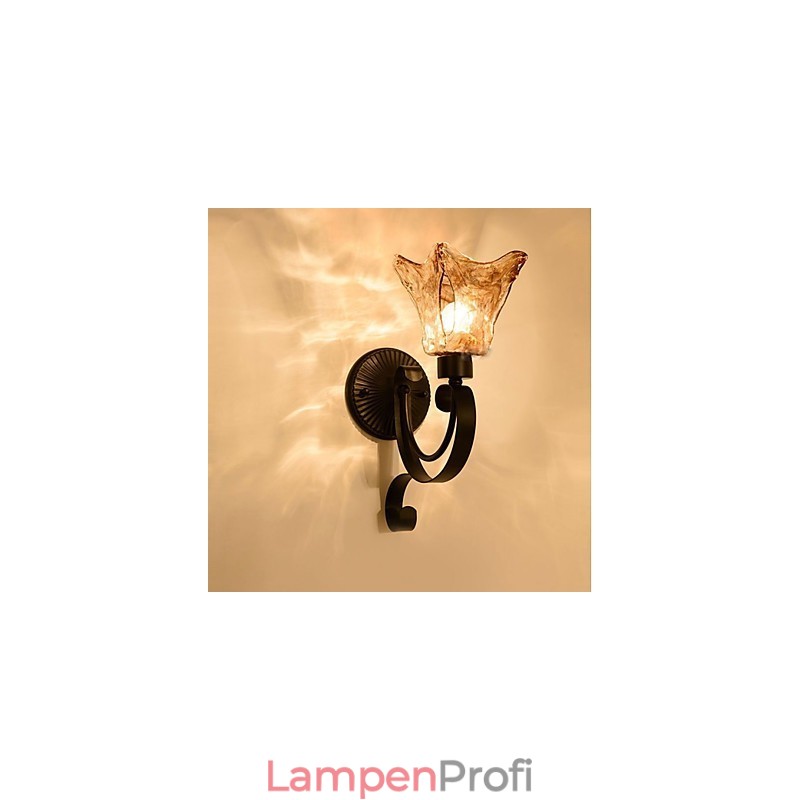 Wandleuchte Einfache Wohnzimmerleuchte Eisen Dekorative Schlafzimmer Nachttischlampe Flurlampe
