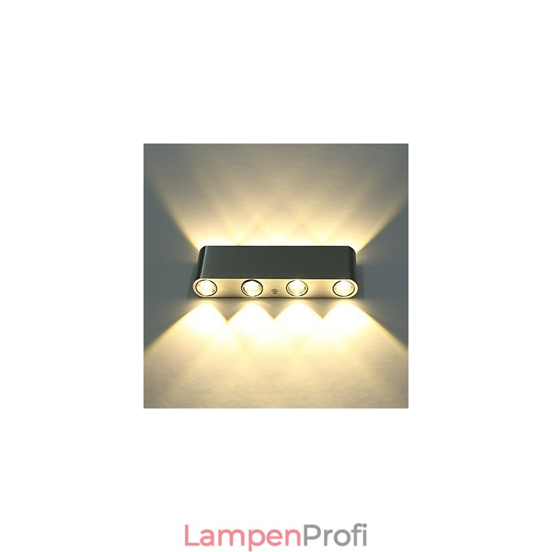 Moderne Wand Leuchte Leuchte Innen Flur Wand Lampe Aluminium Dekorative Beleuchtung Integrierte