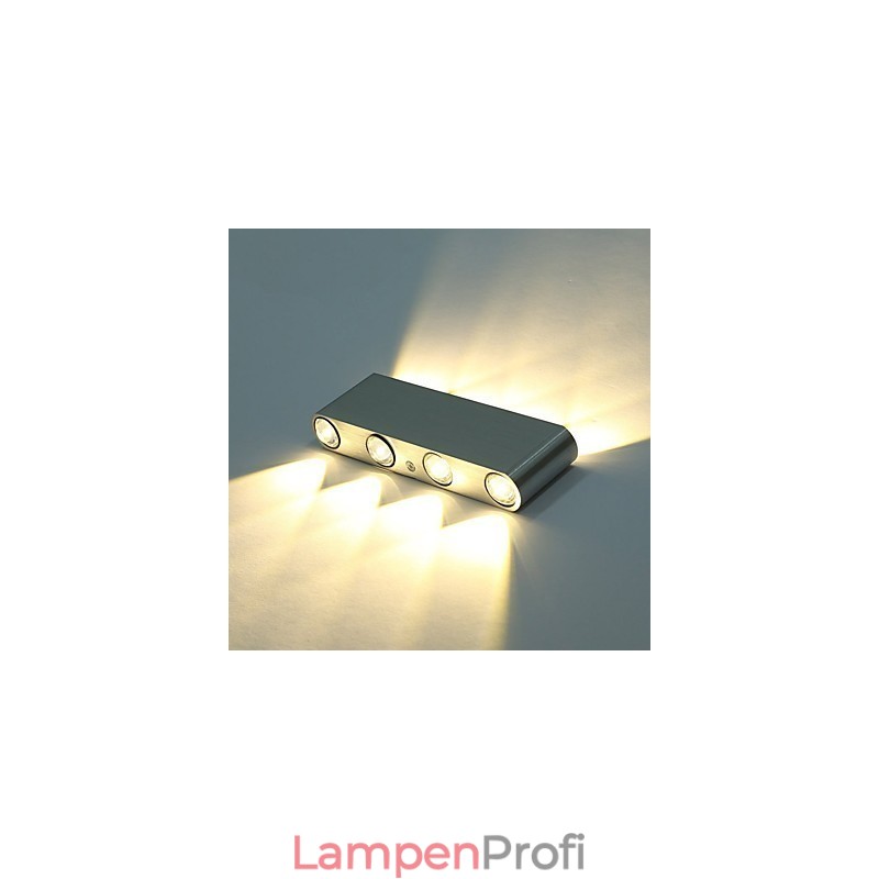 Moderne Wand Leuchte Leuchte Innen Flur Wand Lampe Aluminium Dekorative Beleuchtung Integrierte