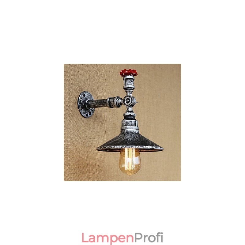 Rustikale Lodge Malerei Funktion für Ambient Light Wandleuchten Wandleuchte Silber