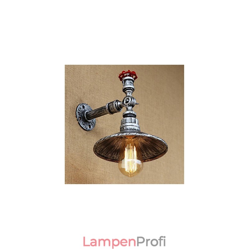 Rustikale Lodge Malerei Funktion für Ambient Light Wandleuchten Wandleuchte Silber