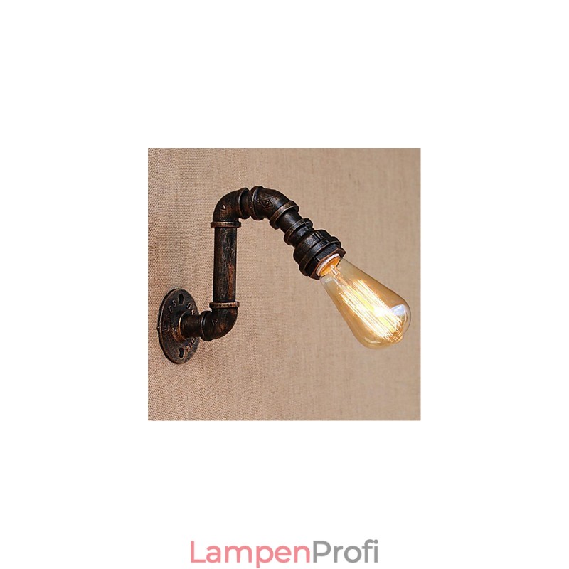 Nostalgie Einfache Wasserpfeife Dekorative Kleine Wandleuchte Wandleuchte
