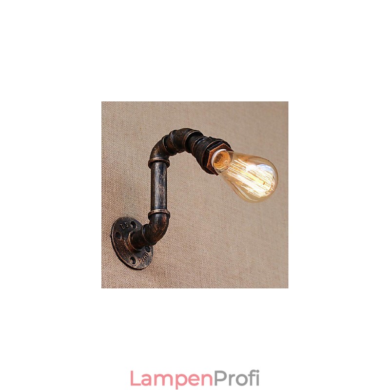 Nostalgie Einfache Wasserpfeife Dekorative Kleine Wandleuchte Wandleuchte