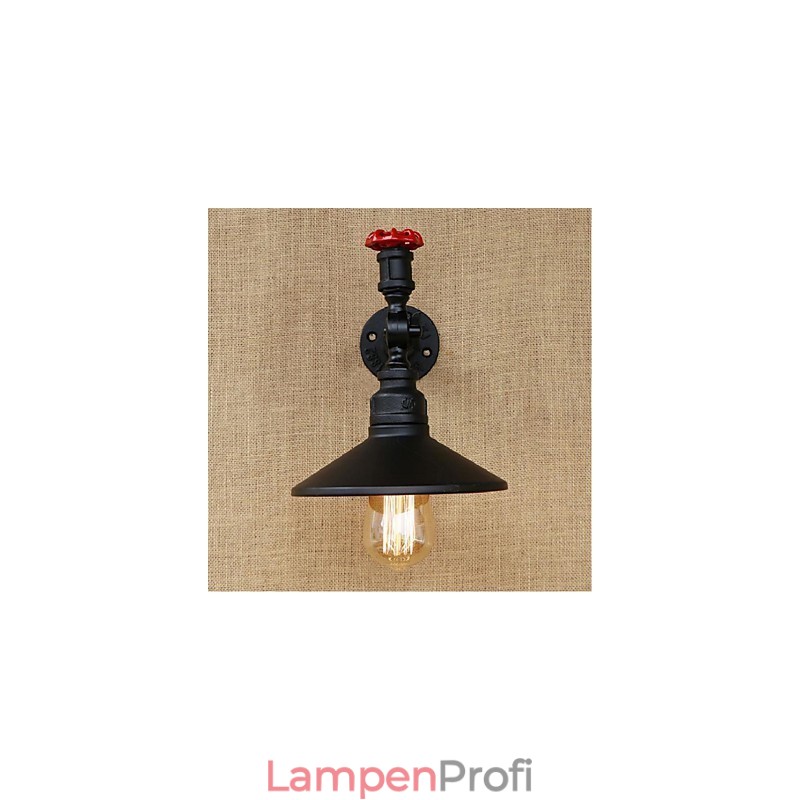 Rustikale Lodge Malerei Funktion für Ambient Light Wandleuchten Wandleuchte Schwarz