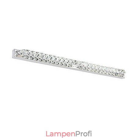Lange hochwertige Spiegellampe Badleuchte Metall und Kristall Wandleuchte Lange hochwertige Spiegellampe Badleuchte Metall und Kristall Wandleuchte