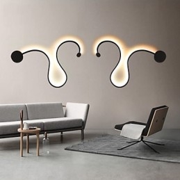 Moderne Wandleuchten Kreative Metall Wohnzimmer Flur Schlafzimmer Hotelzimmer Nachttisch Dekoration Beleuchtung