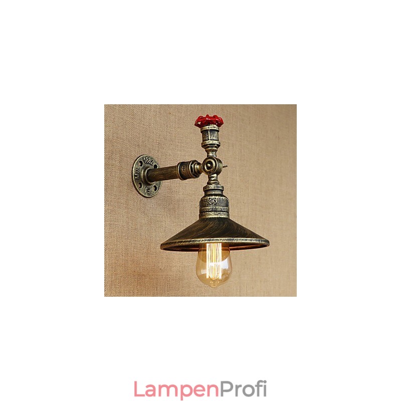 Retro Restaurant Edison Industrieschläuche Single Head Schmuck Wandleuchte