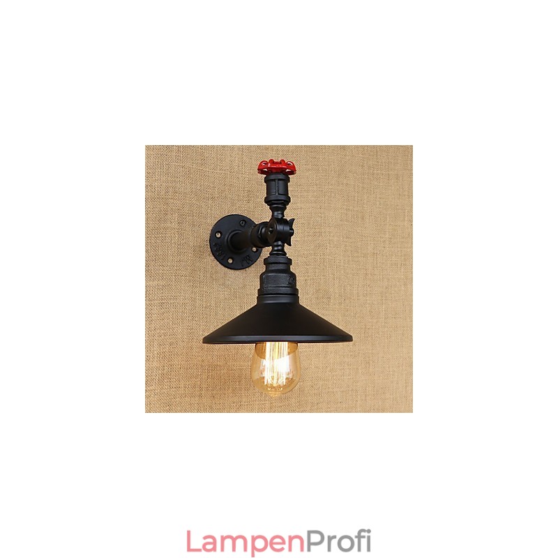 Retro Restaurant Edison Industrieschläuche Single Head Schmuck Wandleuchte