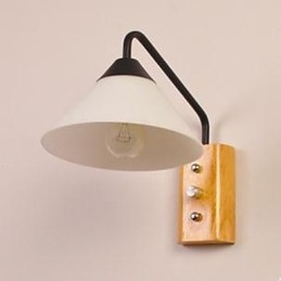 Japanische Koreanische Gang Veranda Treppe Schlafzimmer Nacht Lampe Wand Lampe Glas Holz