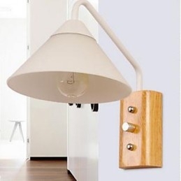 Japanische Koreanische Gang Veranda Treppe Schlafzimmer Nacht Lampe Wand Lampe Glas Holz