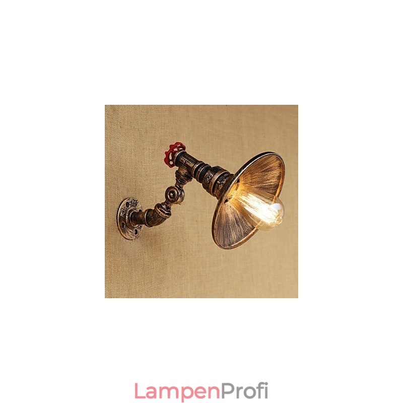 Country Retro-Malerei-Funktion für Mini-Stil drehbare Licht Swing Arm Lichter Wandleuchte