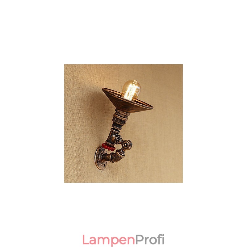 Country Retro-Malerei-Funktion für Mini-Stil drehbare Licht Swing Arm Lichter Wandleuchte