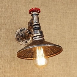 Country Retro-Malerei-Funktion für Mini-Stil drehbare Licht Swing Arm Lichter Wandleuchte