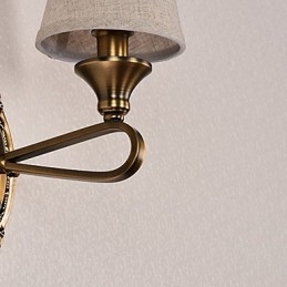 Traditionelle klassische galvanisierte Funktion für Augenschutz Downlight Wandleuchten Wandleuchte