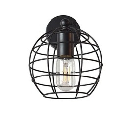 Ziegel Hohl Runde Eisen Wand Lampe Dumm Schwarz Amerikanischen Dekoration Lichtschwert Lampe Auf Wand