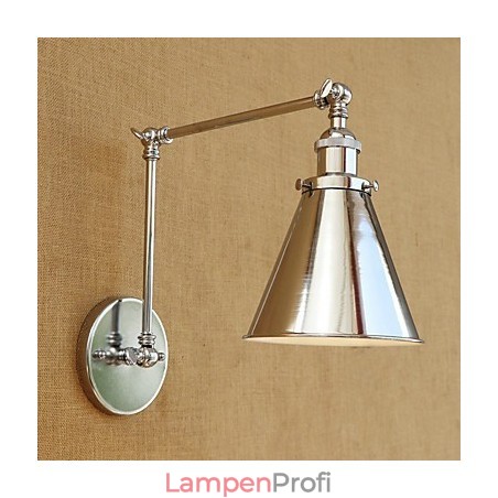 Modernes, zeitgenössisches Retro-Galvanisierungselement für Schwenkarm, Augenschutz, Umgebungslicht