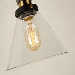 Moderne zeitgenössische traditionelle klassische rustikale Lodge Vintage galvanisierte Funktion für Downlight-Wandleuchten
