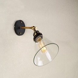 Moderne zeitgenössische traditionelle klassische rustikale Lodge Vintage galvanisierte Funktion für Downlight-Wandleuchten