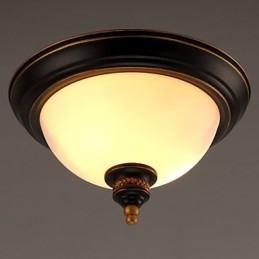 Einfache Pastorale Decke Lampen Bronze Phnom Penh Amerikanischen Land Europäischen Decke Lampen Lampe