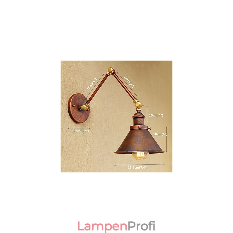 Wandleuchte Messing Vintage Industrielle Wandlampe Licht Wohnbeleuchtung Innendekor Wandleuchte
