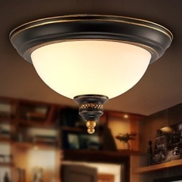 Einfache Pastorale Decke Lampen Bronze Phnom Penh Amerikanischen Land Europäischen Decke Lampen Lampe