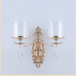 Moderne zeitgenössische galvanisierte Funktion für Augenschutz Umgebungslicht Wandleuchten Wandleuchte