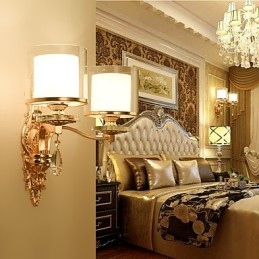 Moderne zeitgenössische galvanisierte Funktion für Augenschutz Umgebungslicht Wandleuchten Wandleuchte