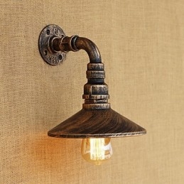 Rustikale Lodge Country Retro-Malerei-Funktion für Mini-Stil Ambient Light Wandleuchten