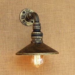 Rustikale Lodge Country Retro-Malerei-Funktion für Mini-Stil Ambient Light Wandleuchten