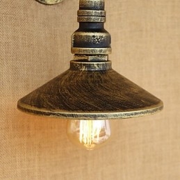 Rustikale Lodge Country Retro-Malerei-Funktion für Mini-Stil Ambient Light Wandleuchten