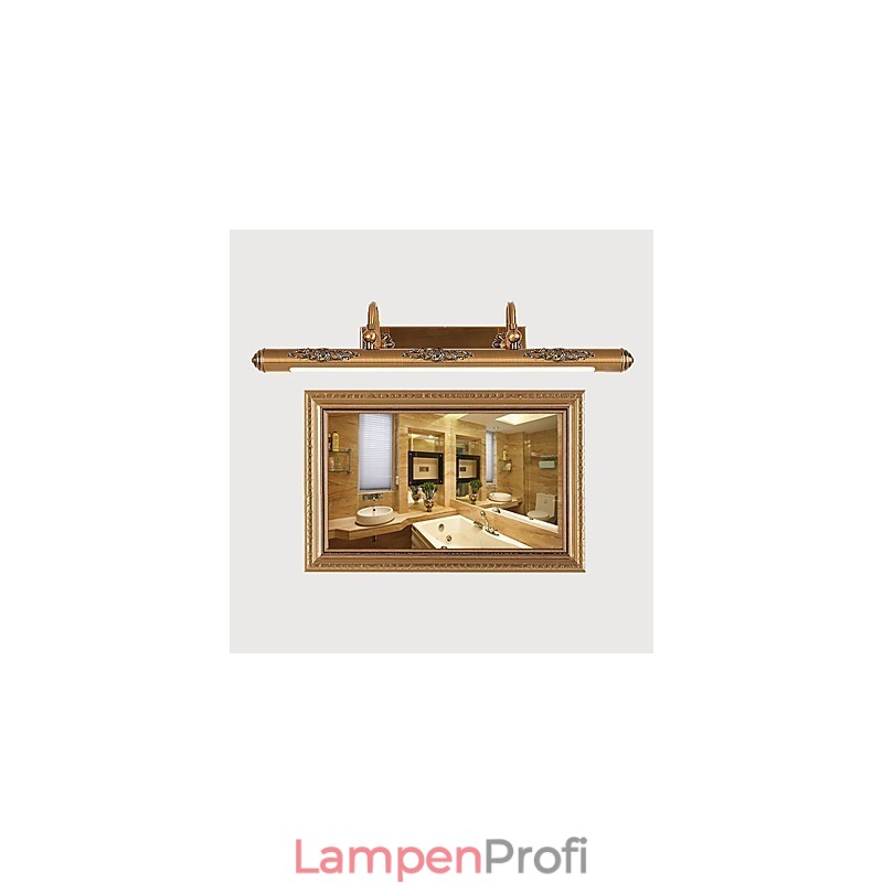 Spiegellampe 80CM 1Traditionelle Vintage Antik Messing Funktion für