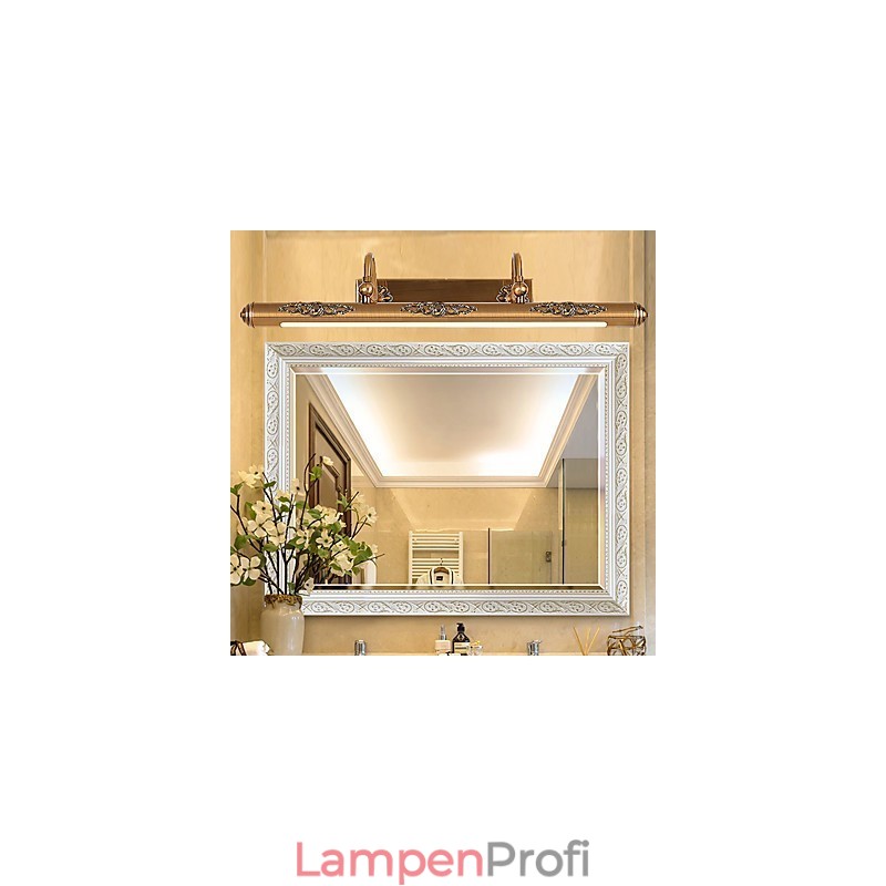 Spiegellampe 80CM 1Traditionelle Vintage Antik Messing Funktion für