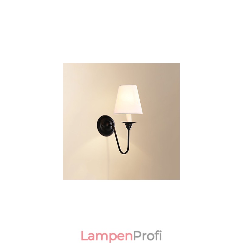Rustic Lodge Wandleuchter mit schwarzem Oxid-Finish, Funktion zum Schutz der Augen, Umgebungslicht
