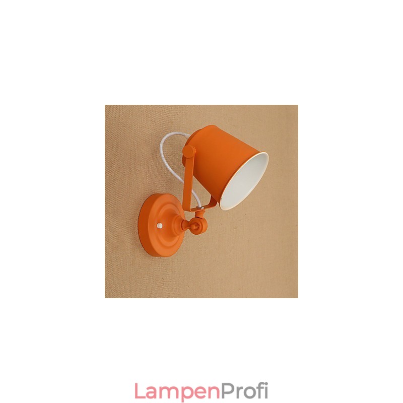 Wandleuchte aus lackiertem Stahl, dumme schwarze amerikanische Kaffeedekoration, Retro-Wandleuchte, Lichtschwertlampe an der Wand