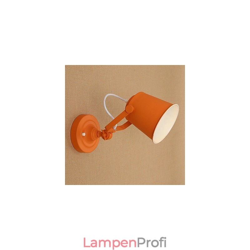 Wandleuchte aus lackiertem Stahl, dumme schwarze amerikanische Kaffeedekoration, Retro-Wandleuchte, Lichtschwertlampe an der Wand