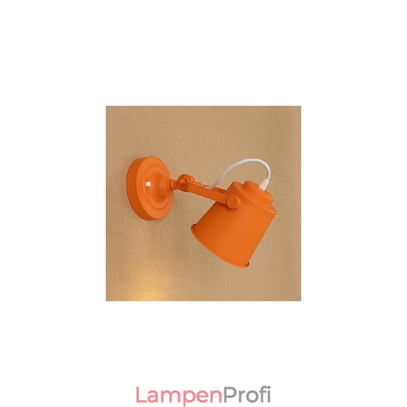 Wandleuchte aus lackiertem Stahl, dumme schwarze amerikanische Kaffeedekoration, Retro-Wandleuchte, Lichtschwertlampe an der Wand