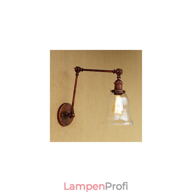 Country Retro Galvanisierte Funktion für Mini-Stil Augenschutz Umgebungslicht Schwenkarmleuchten Wand