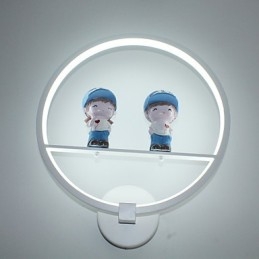 Die neue Hotel Schlafzimmer Nachttischlampe Wandleuchte Aluminium Moderne minimalistische Wände Ganglichter dekorative Lampe Kinderzimmer Lampen