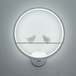 Die Schlafzimmer-Wandlampe, Nachttischlampe und kreative Persönlichkeit der modernen minimalistischen kreisförmigen Treppen-Korridor-Wandlampe