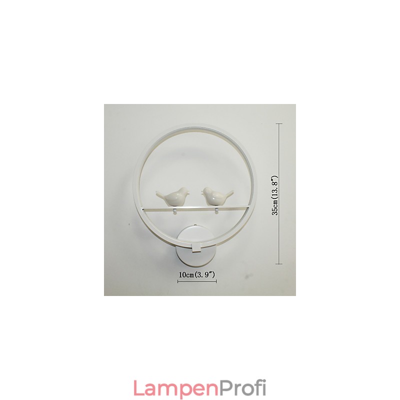 Die Schlafzimmer-Wandlampe, Nachttischlampe und kreative Persönlichkeit der modernen minimalistischen kreisförmigen Treppen-Korridor-Wandlampe